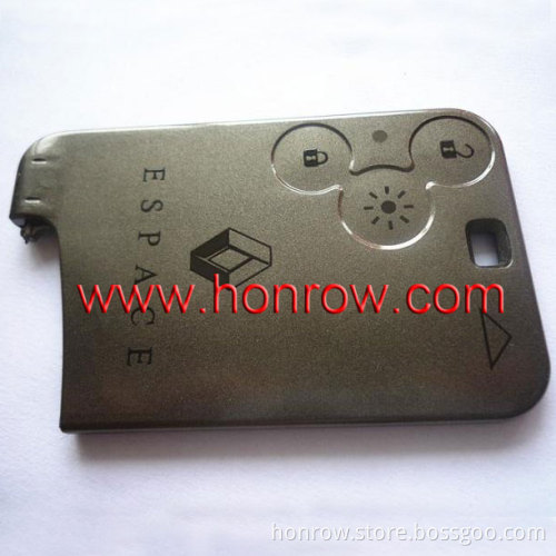 Hot sale products-- Renault ESPACE 3button remote key blank WITHOUT BLADE